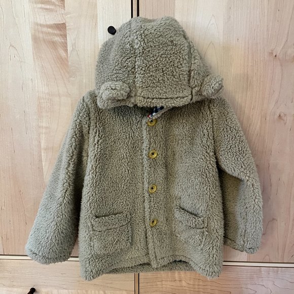 Boden teddy sweater jacket size 3-4 - Picture 2 of 3